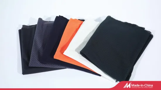 Shaoxing Textile 91 % nylon 9 % tissu à mailles élasthanne